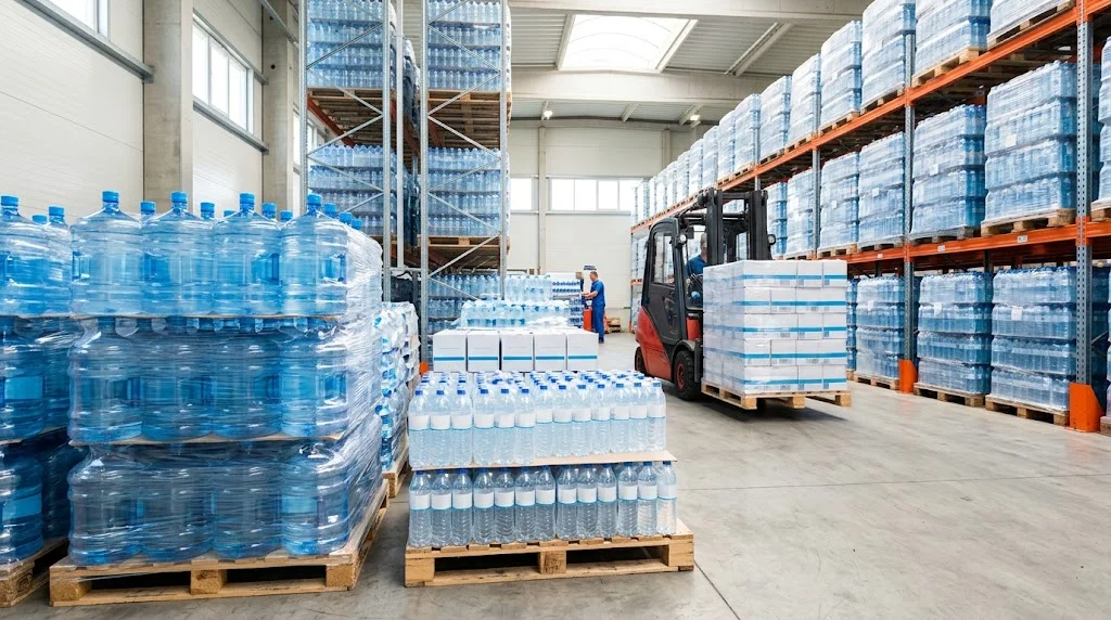 Комплект упакованной питьевой воды